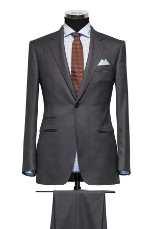 Barberis Canonico 365 Essentials Merino Wool Anthracite Twill