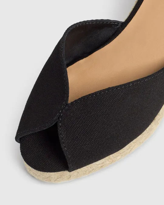 Bianca 6 Negro Espadrilles