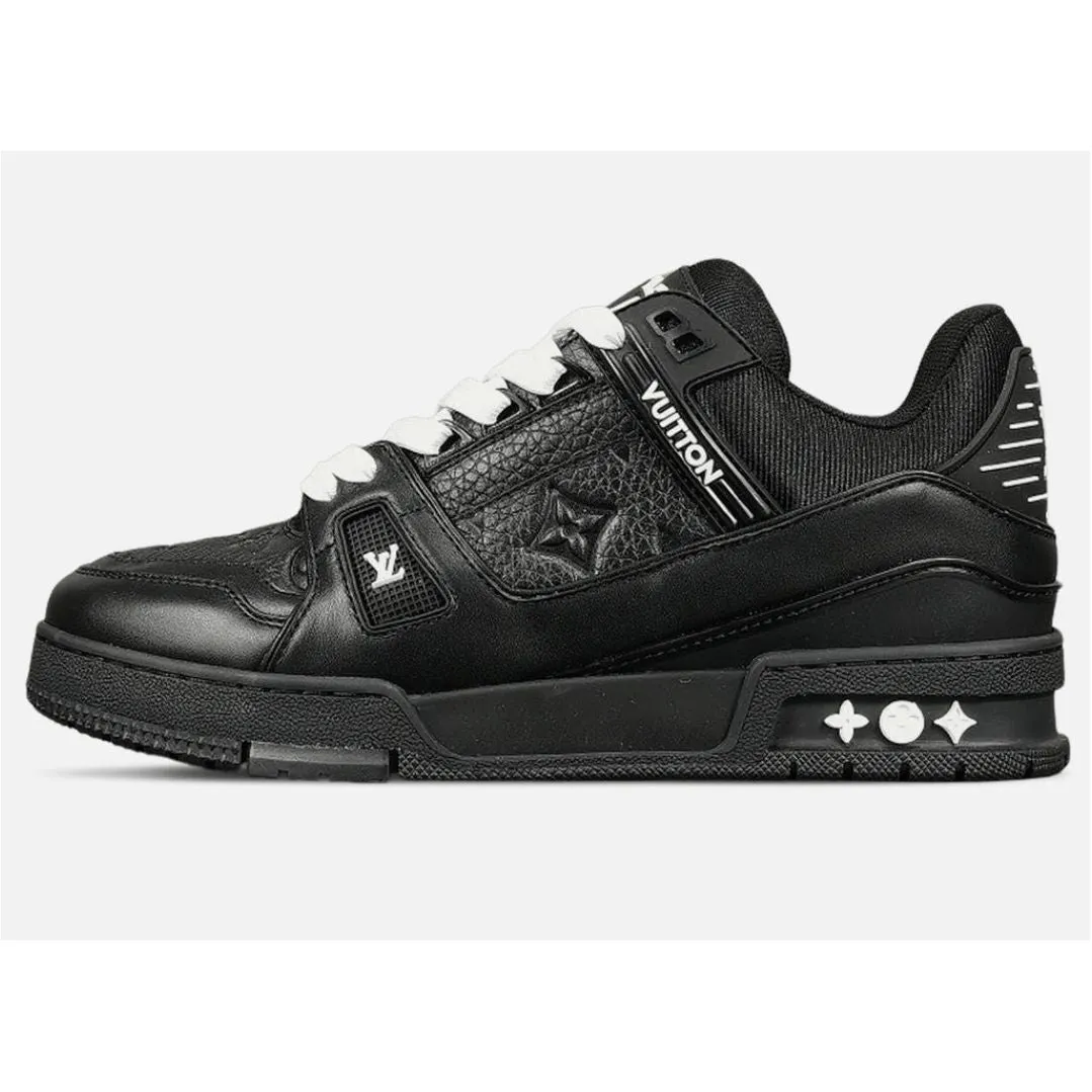 Black Embossed Monogram