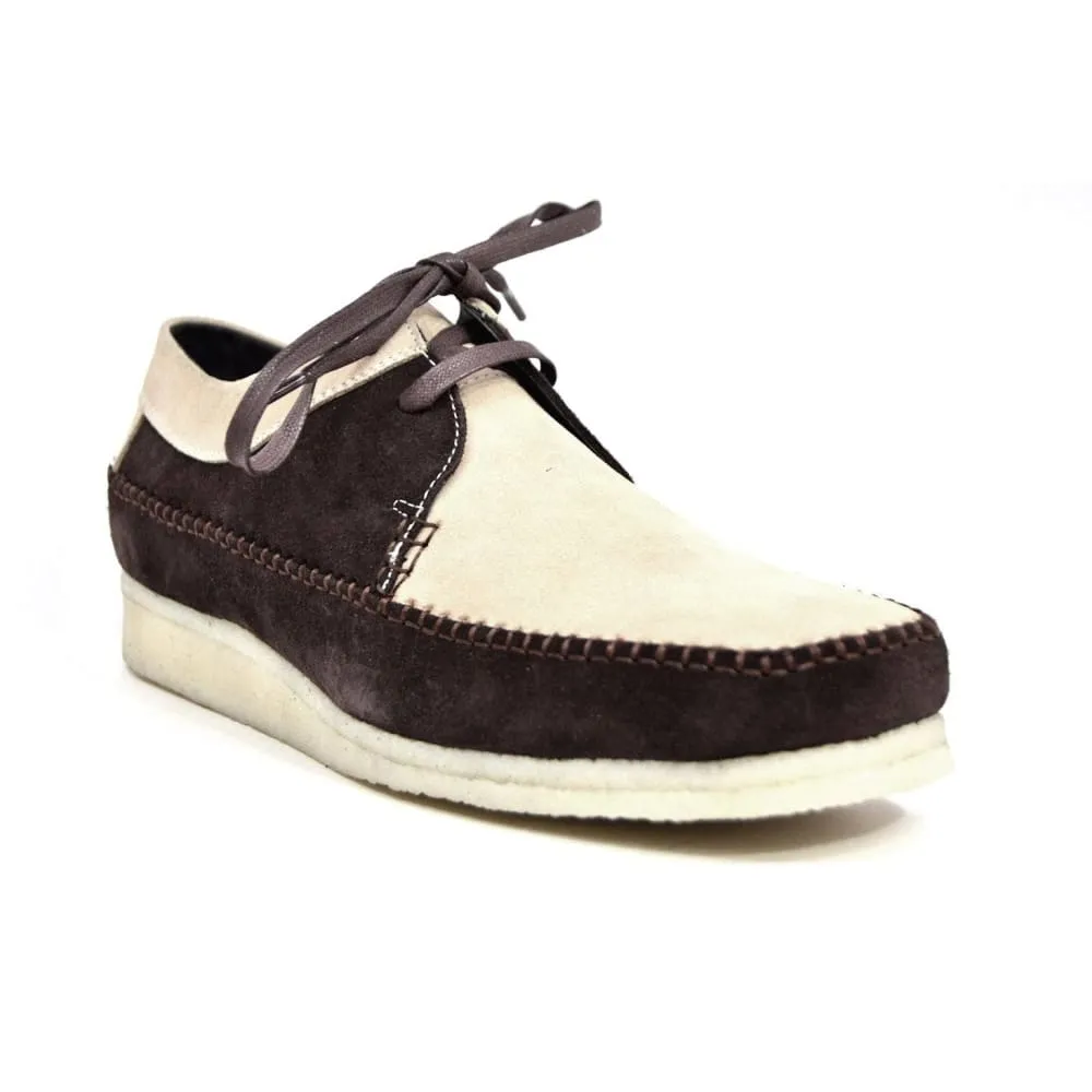 British Walkers Somerset Weaver Low Top Style Men's Suede Crepe Sole