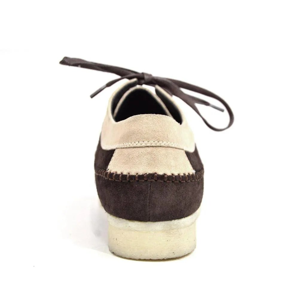British Walkers Somerset Weaver Low Top Style Men's Suede Crepe Sole