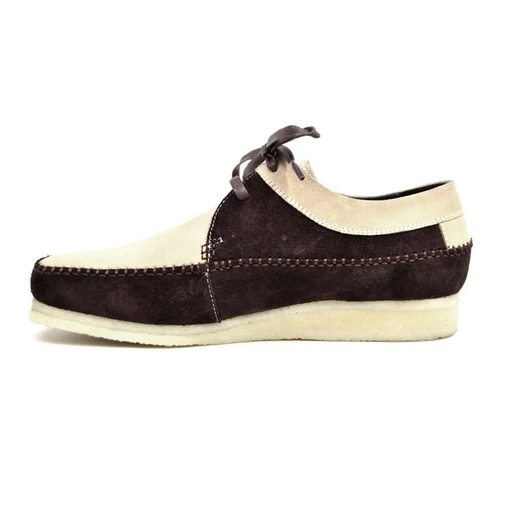 British Walkers Somerset Weaver Low Top Style Men's Suede Crepe Sole