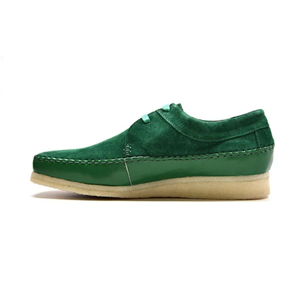 British Walkers Somerset Weaver Low Top Style Men's Suede Crepe Sole