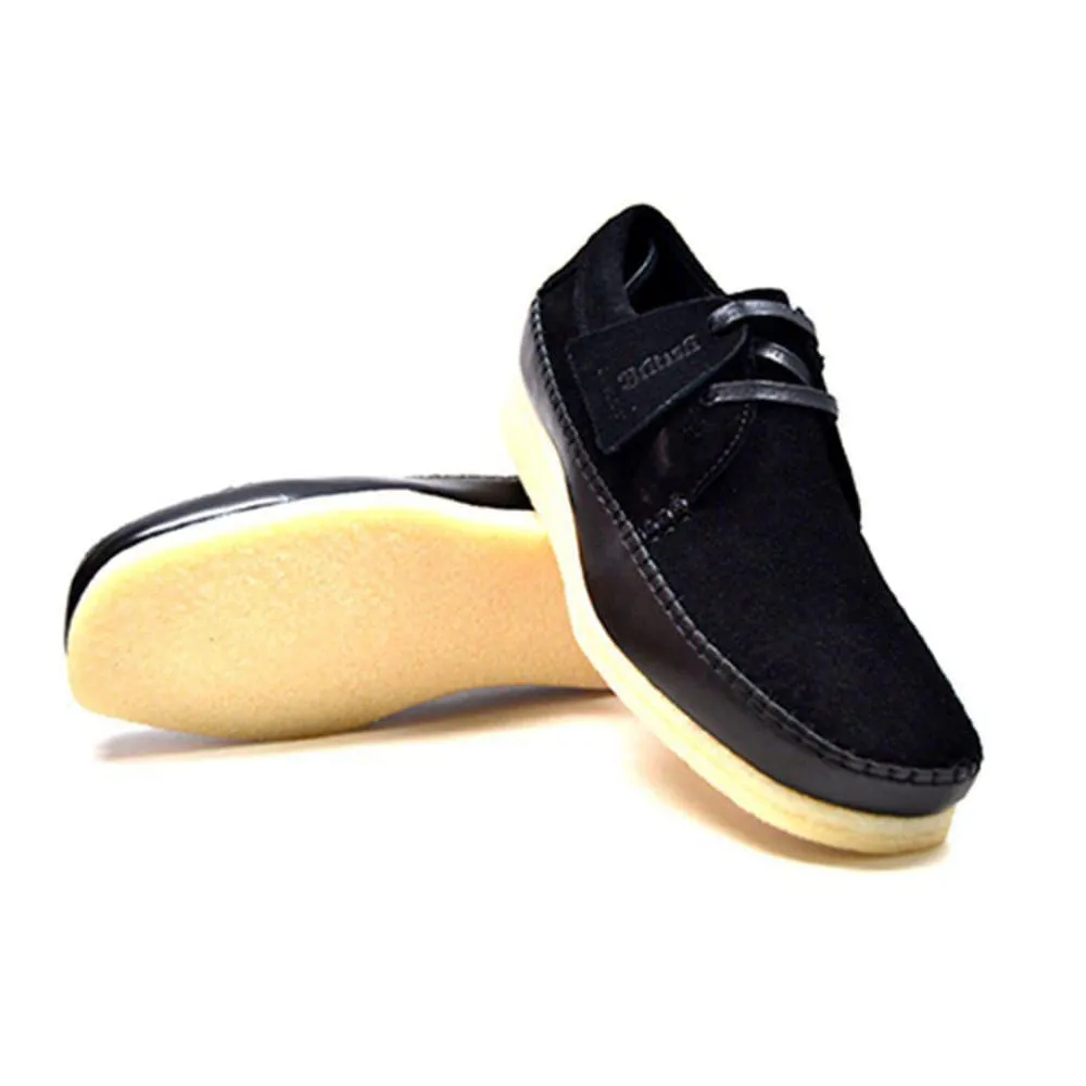British Walkers Somerset Weaver Low Top Style Men's Suede Crepe Sole