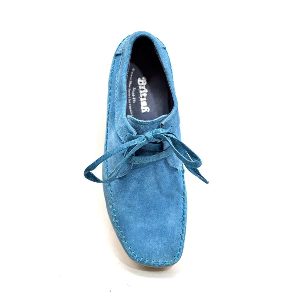 British Walkers Somerset Weaver Low Top Style Men's Suede Crepe Sole