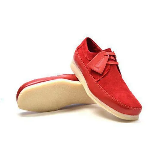 British Walkers Somerset Weaver Low Top Style Men's Suede Crepe Sole