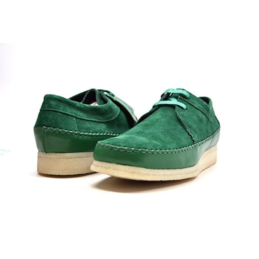 British Walkers Somerset Weaver Low Top Style Men's Suede Crepe Sole