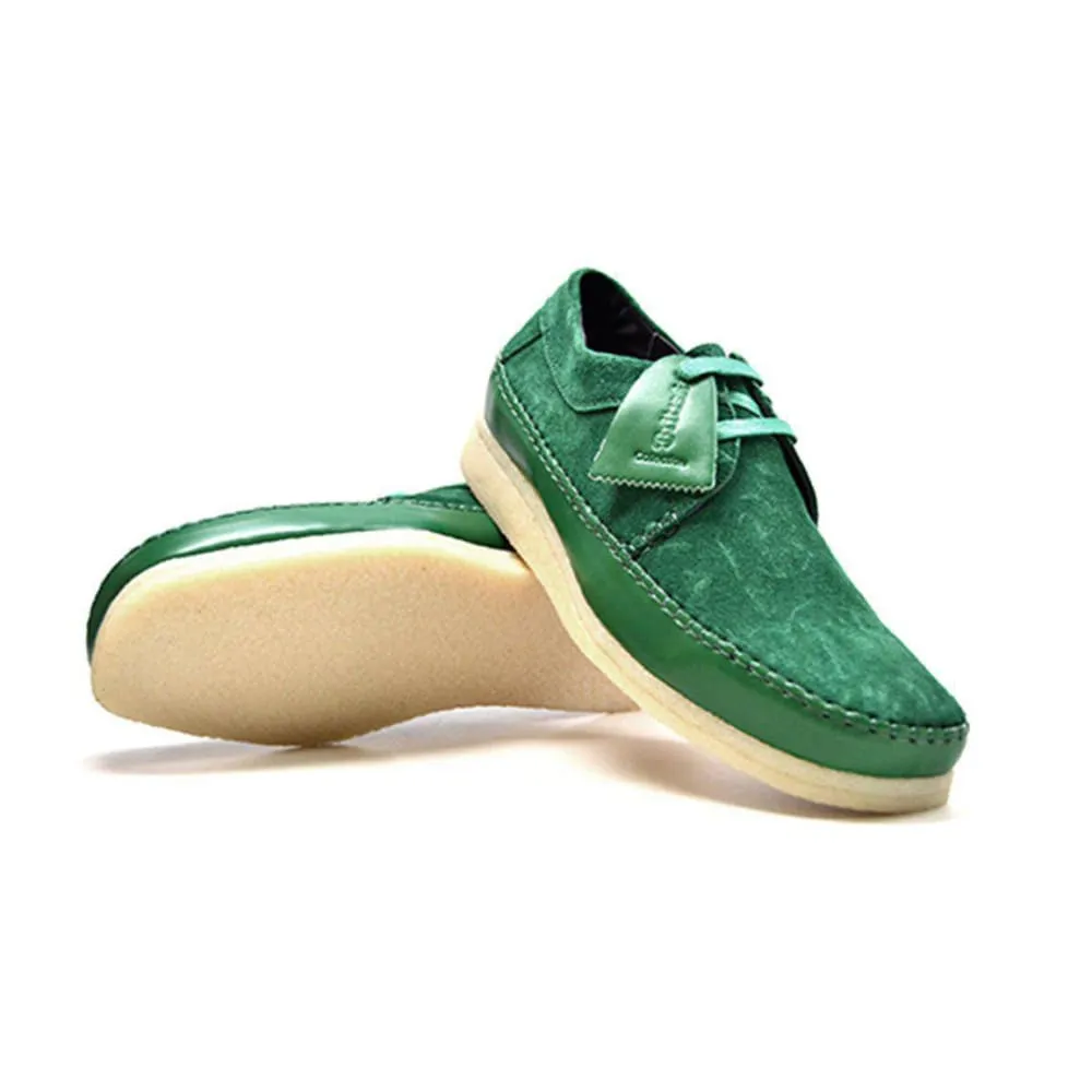 British Walkers Somerset Weaver Low Top Style Men's Suede Crepe Sole
