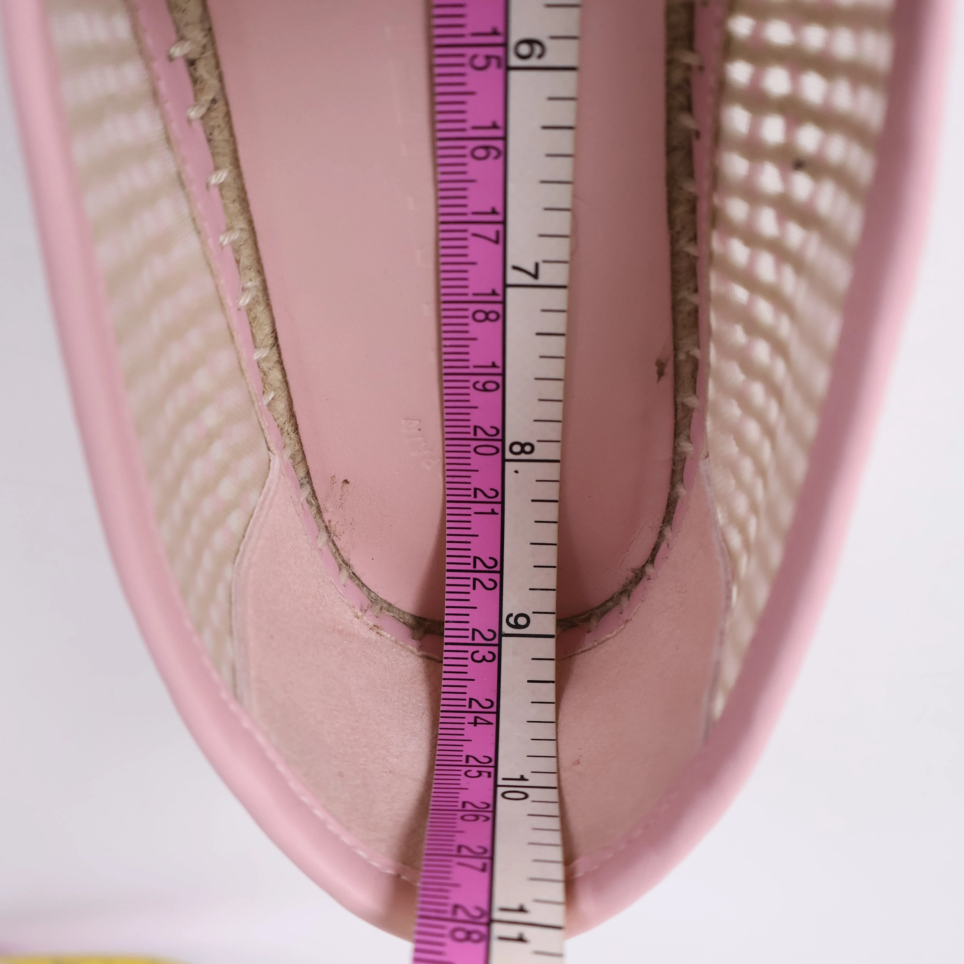 Chanel Espadrilles Mesh Light Pink Beige