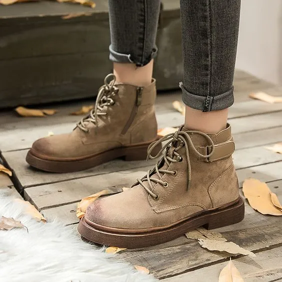 Chic British Trend Martin Boots