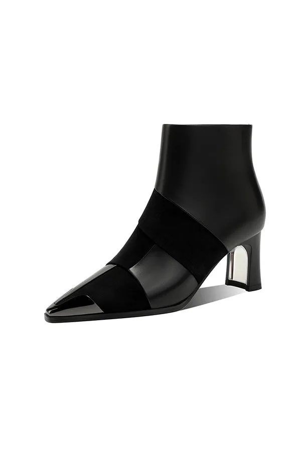 Chic Veltique Ankle Zip Boots