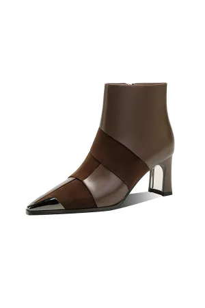 Chic Veltique Ankle Zip Boots