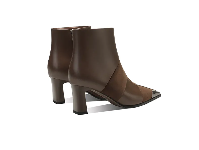 Chic Veltique Ankle Zip Boots