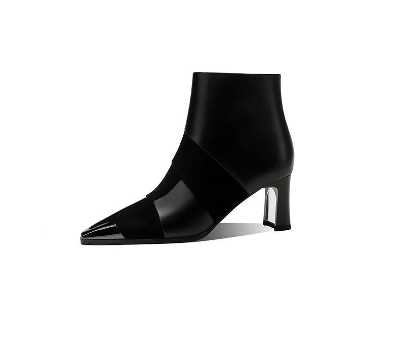 Chic Veltique Ankle Zip Boots