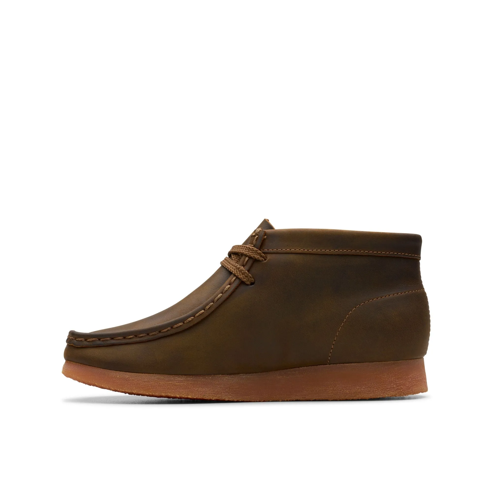 Clarks Originals Wallabee Boot Kids’ Brown Leather 26168134
