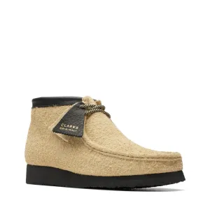 Clarks Originals Wallabee Boot Men's Maple Black Suede 26174051
