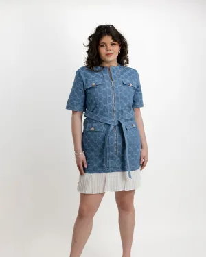 Classic Denim Dress | Blue
