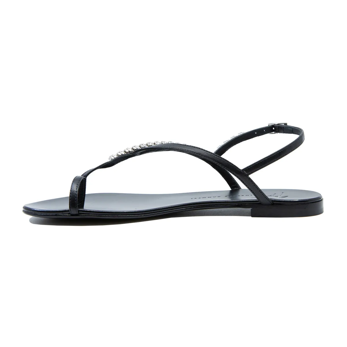 Crystal Detail Flat Sandals