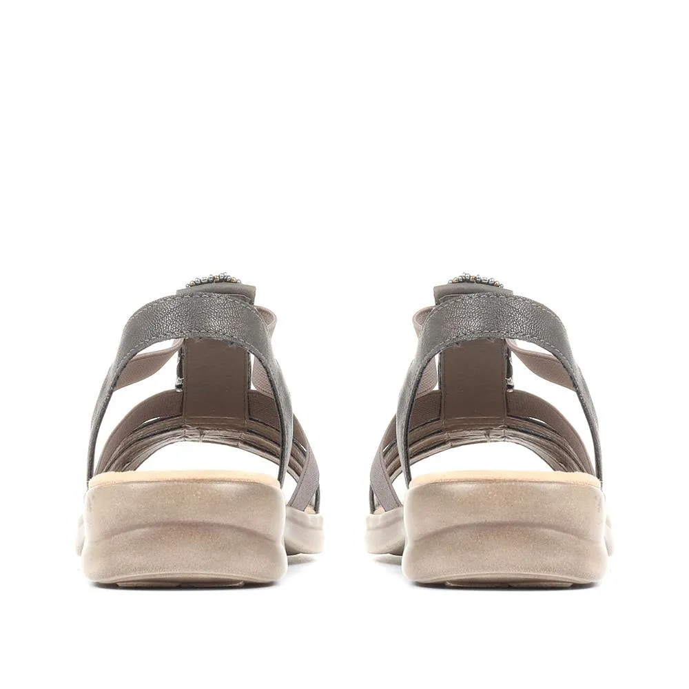 Extra Wide Fit Sandals - MADDY / 321 457