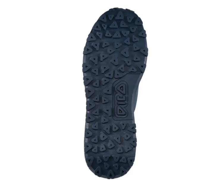Gallium Blue Elegance Men's Navy Blue Casual Sneakers