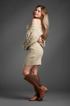Harmony Zip Up Knee High Boots