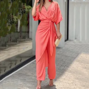 Harper - Two Piece Set with Wrap Detail