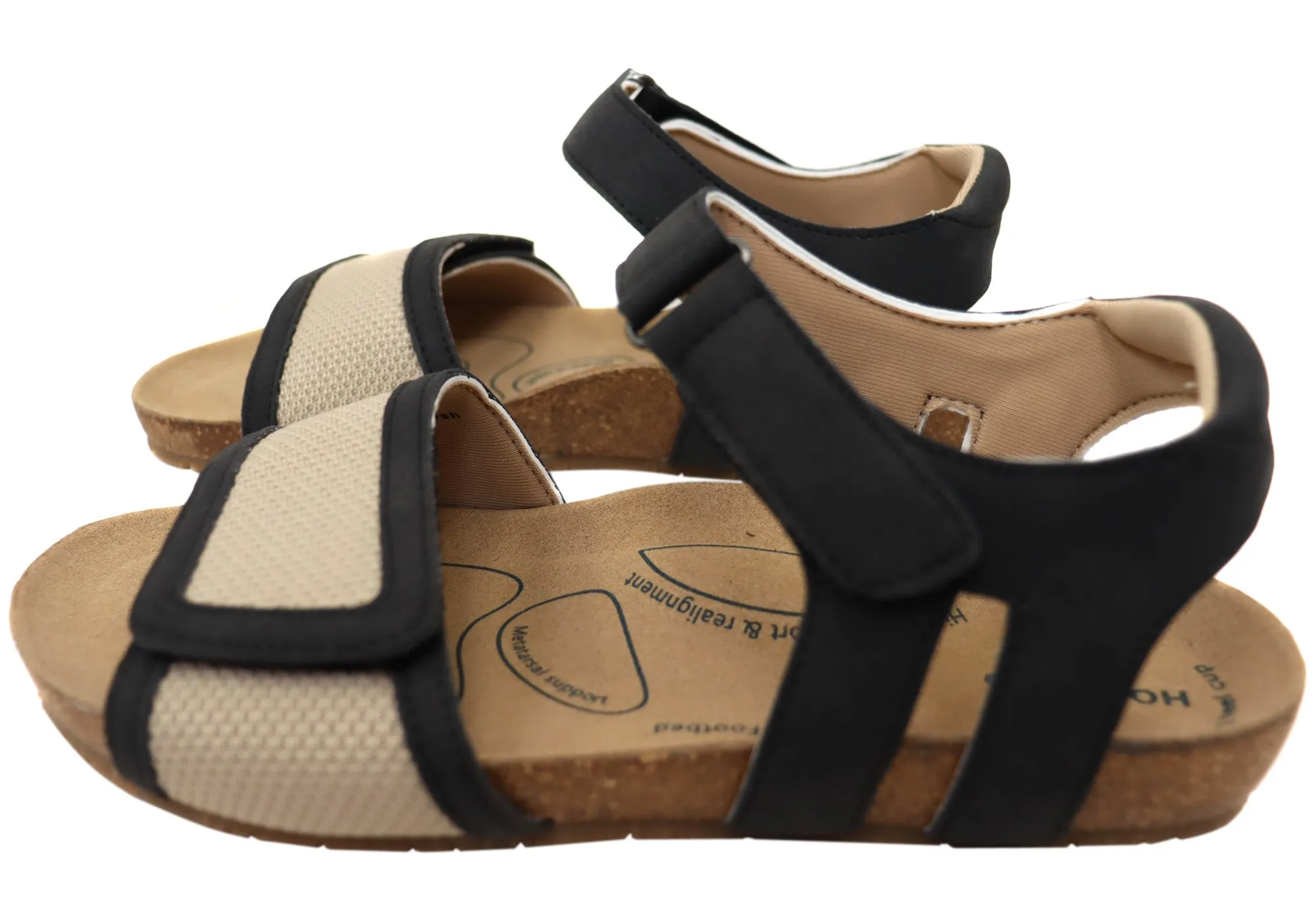 Homyped Womens River Sandal Mesh Comfortable Wide Fit Sandals