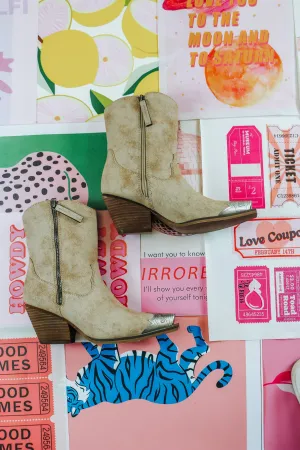 Jimi Nude Western Boot By Very G