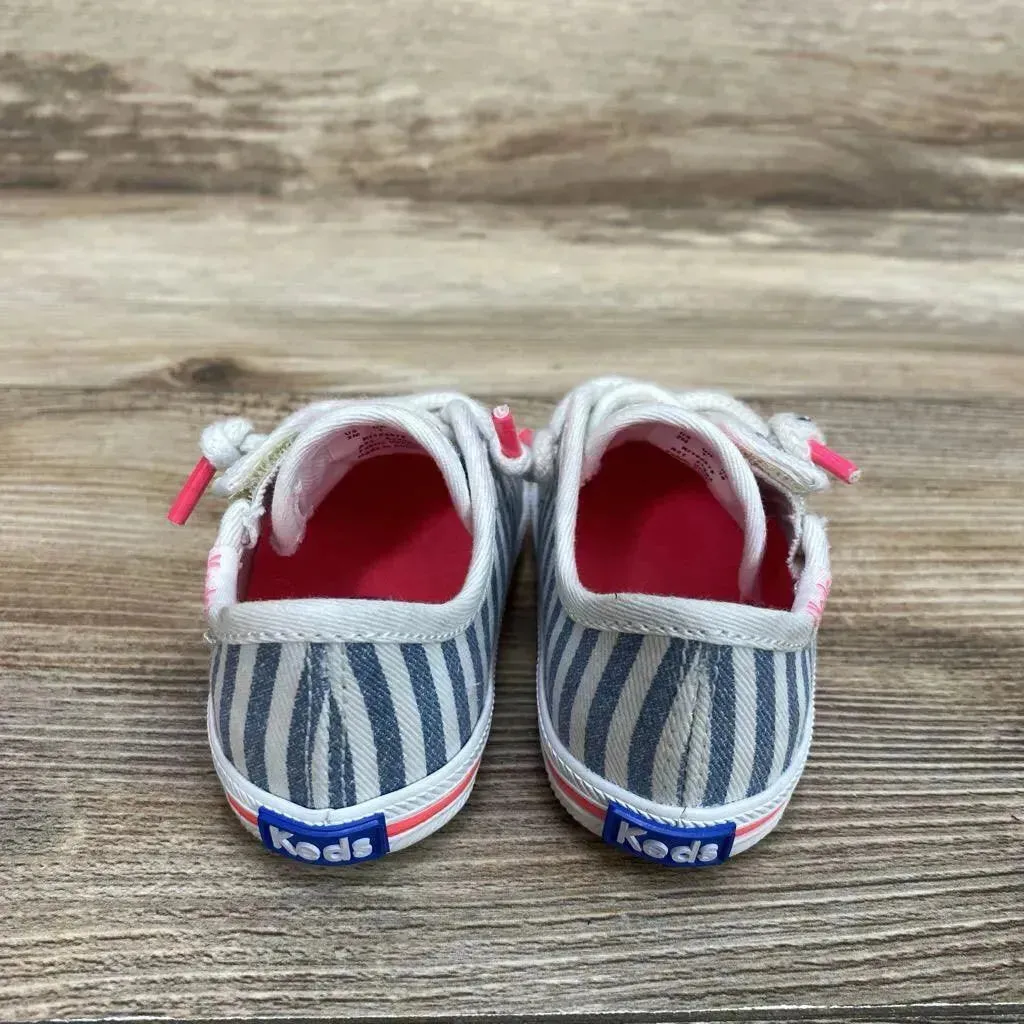 Keds Kickstart Striped Slip On Sneakers sz 2c