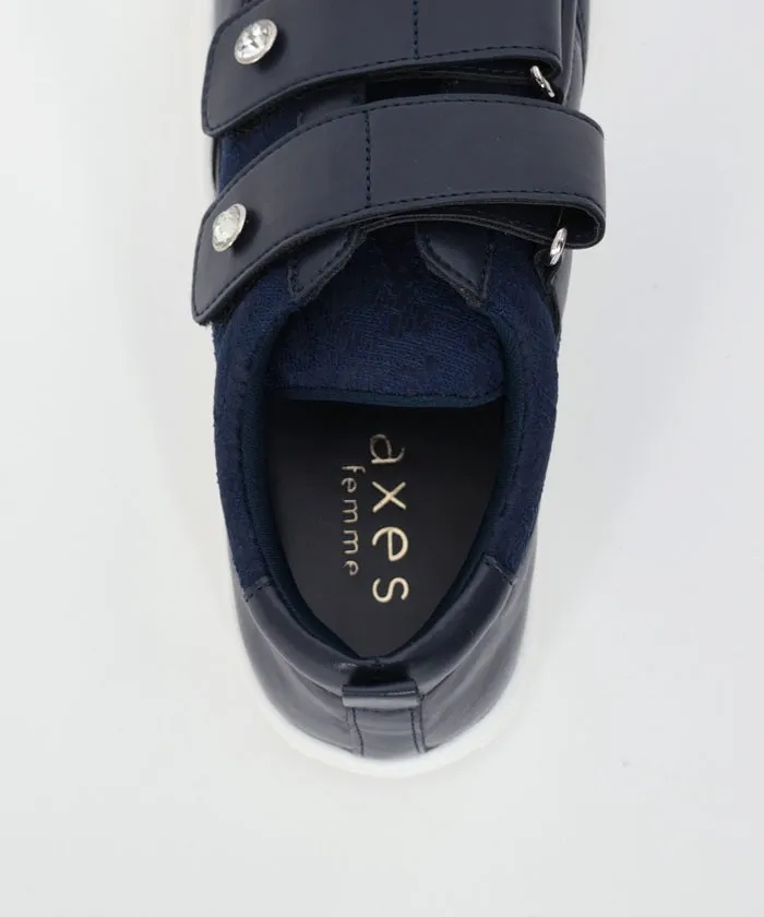 Lace Design Velcro Sneakers