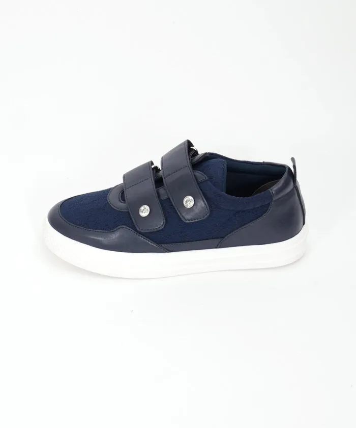 Lace Design Velcro Sneakers