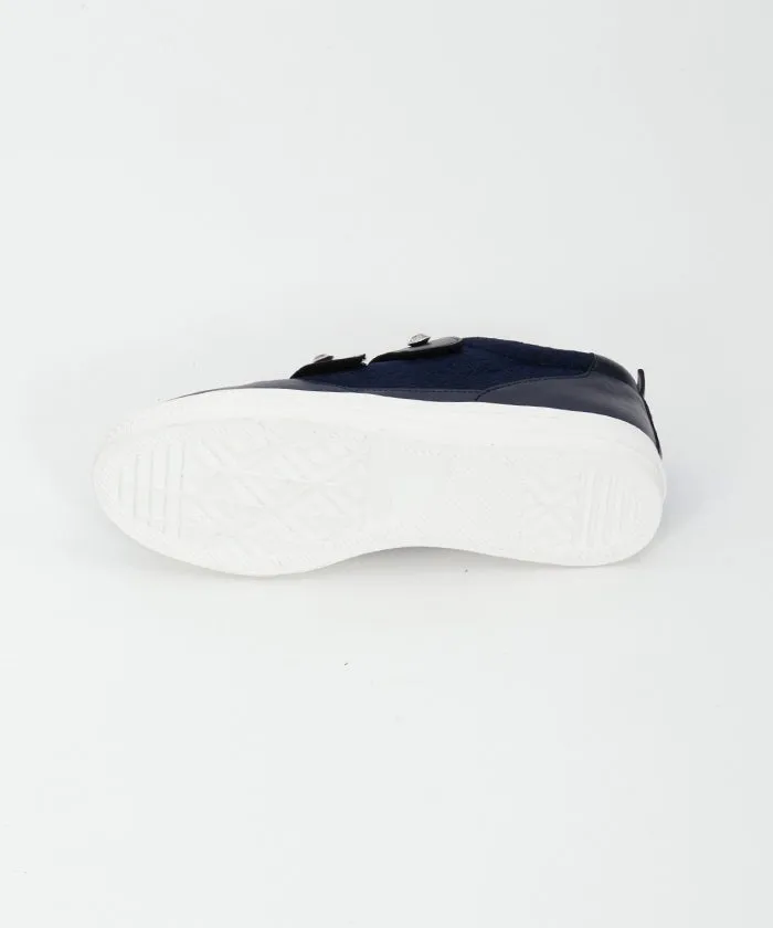 Lace Design Velcro Sneakers