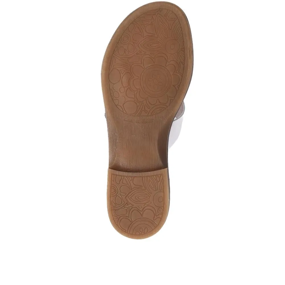 Leather Mule Sandals  - TUYUR39009 / 325 298