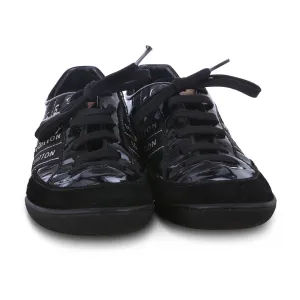 LOUIS VUITTON LEATHER SUEDE LOW-TOP SNEAKERS TRAINERS SIZE 36 LADIES
