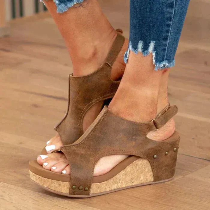 Maddie | Chic Wedge Sandals