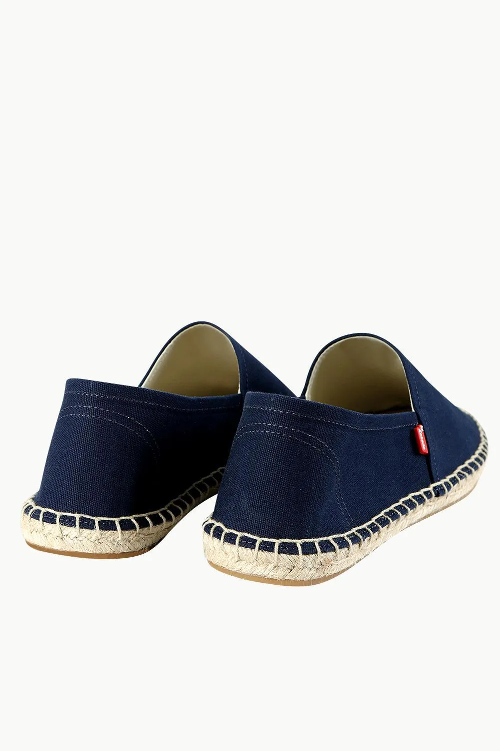 Men's Navy Canvas Basque Espadrilles
