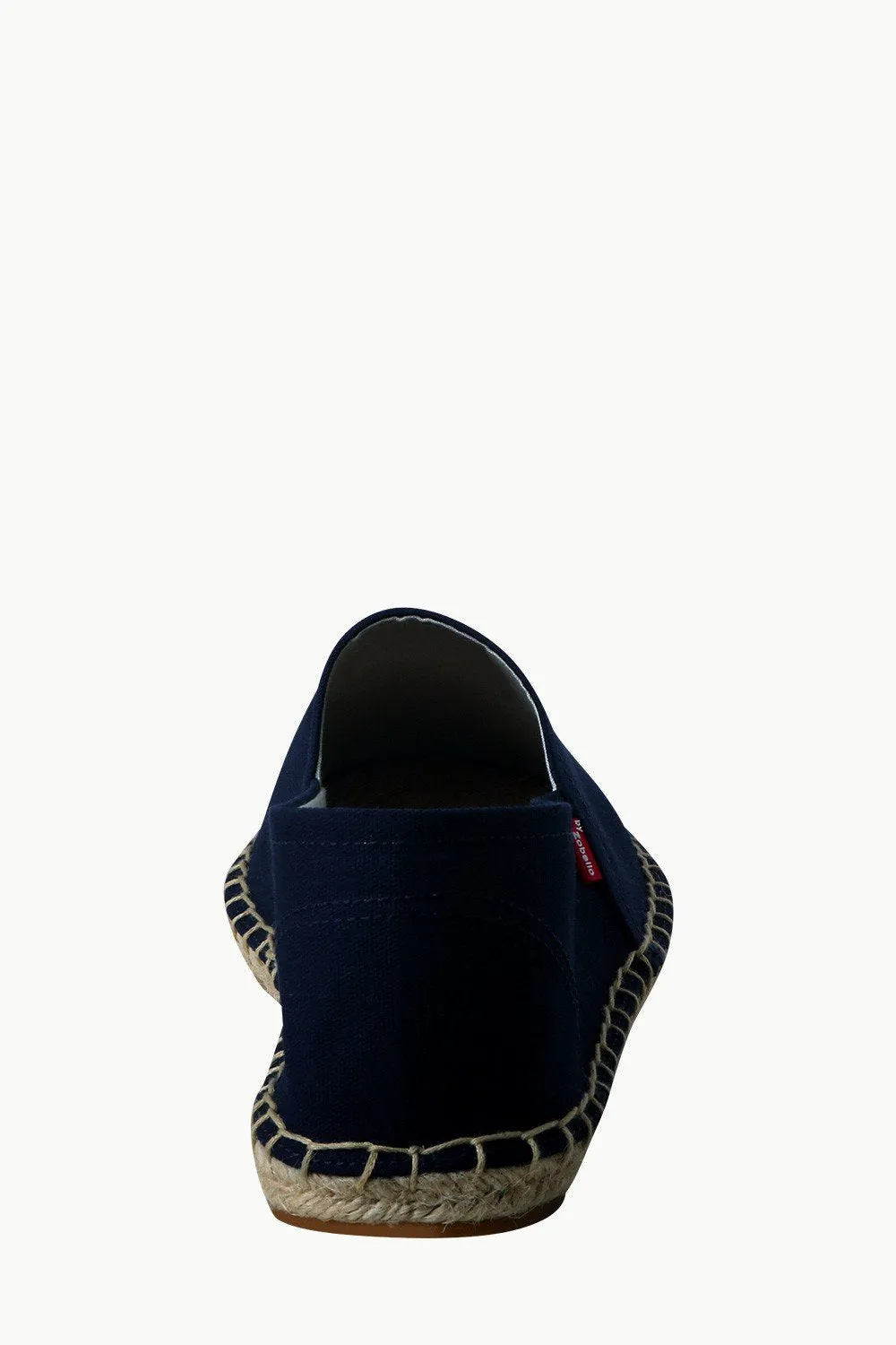 Men's Navy Canvas Basque Espadrilles