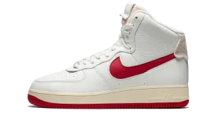 Nike Air Force 1 High Sculpt Summit White Gym Red