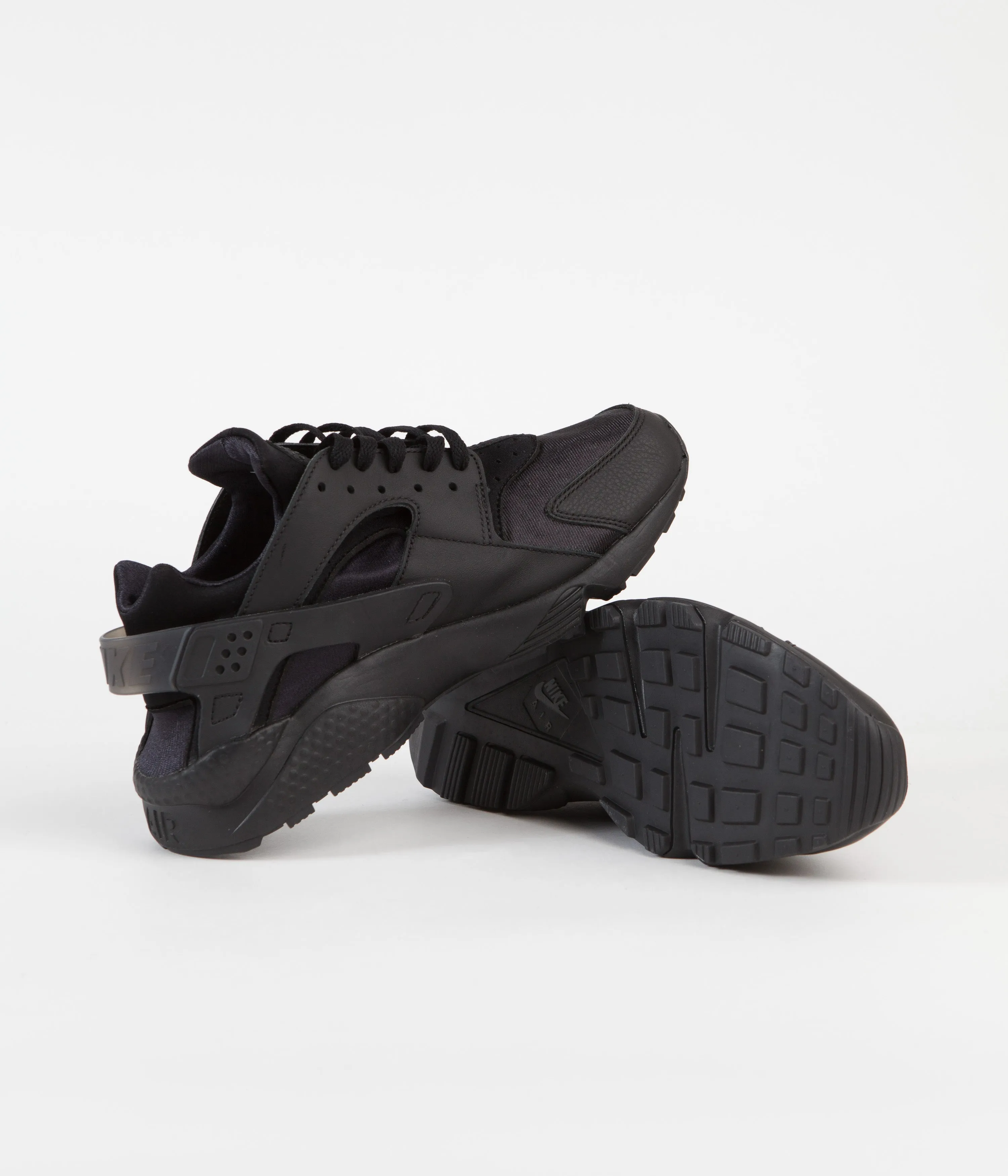 Nike Air Huarache Shoes - Black / Black - Anthracite