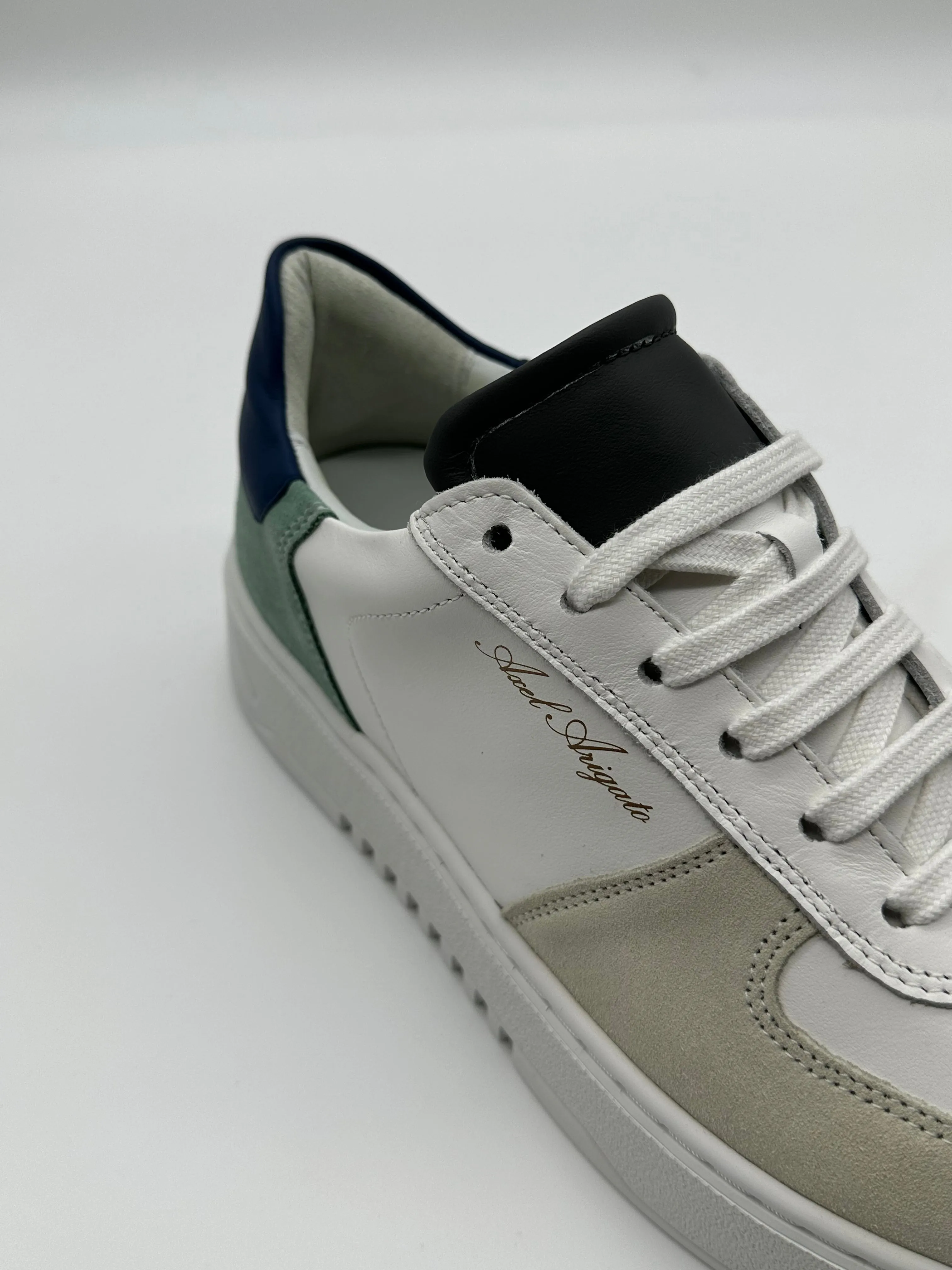 Orbit Green Suede Detail Sneaker