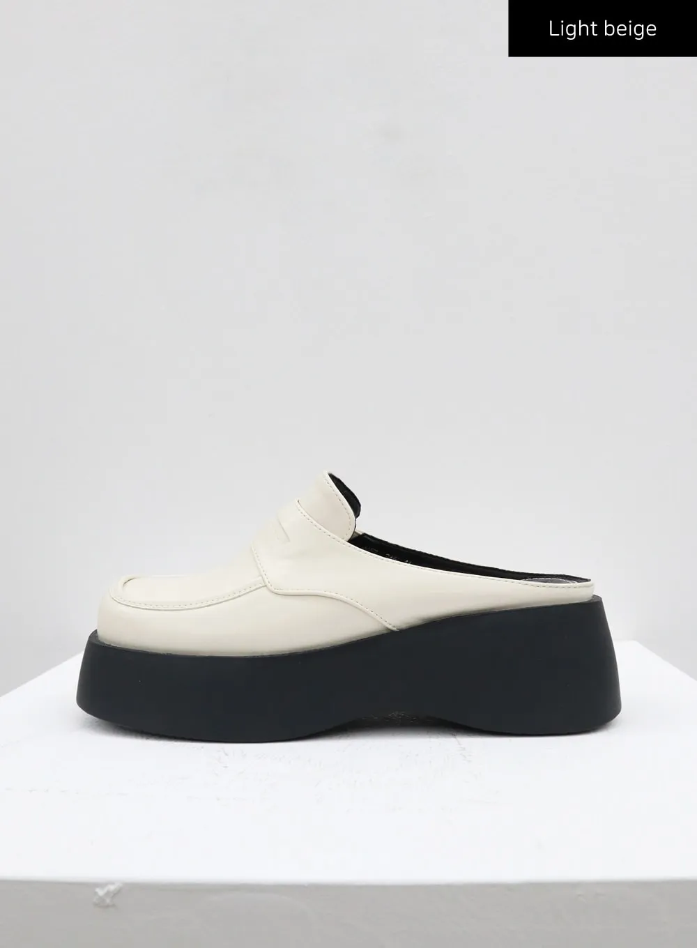 Platform Loafer Mules CF327