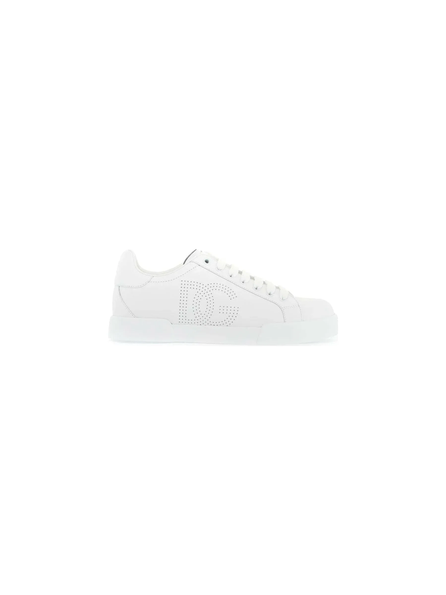 Portofino Perforated Leather Sneakers