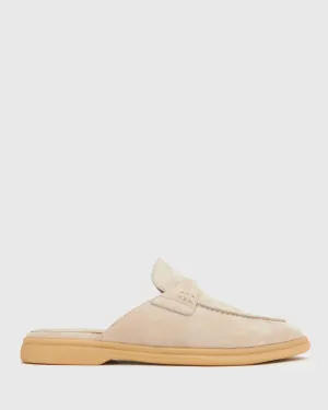 PRE-ORDER JESSIE Suede Loafer Mules
