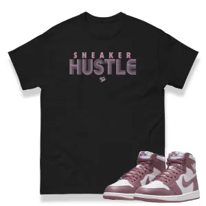 Retro 1 OG Mauve "Hustle" Shirt