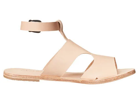 San Vincente Blvd - Stylish Anklet Strap Sandals | Natural