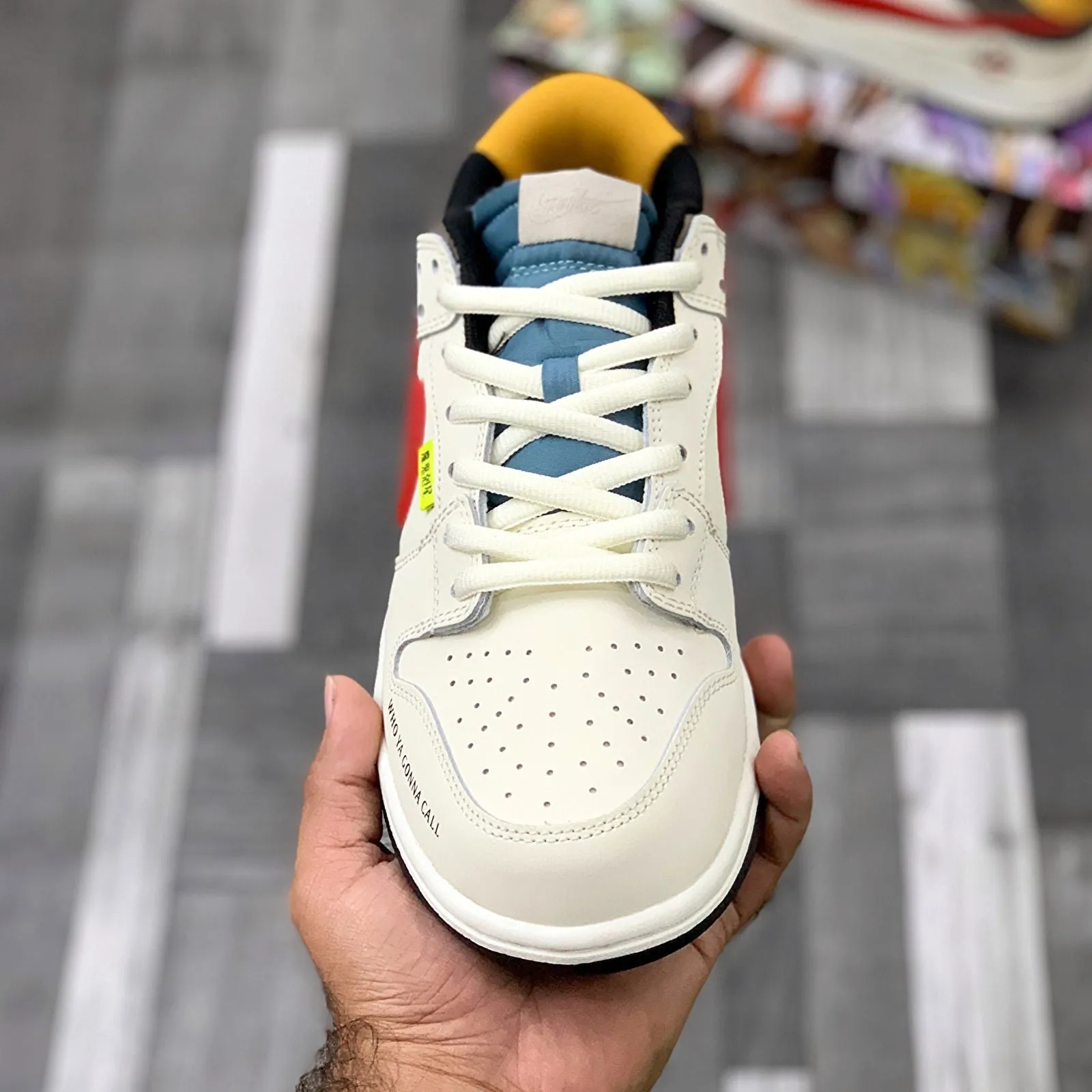 SBB Dunkks Low Sail Red Black X Ghostbusters
