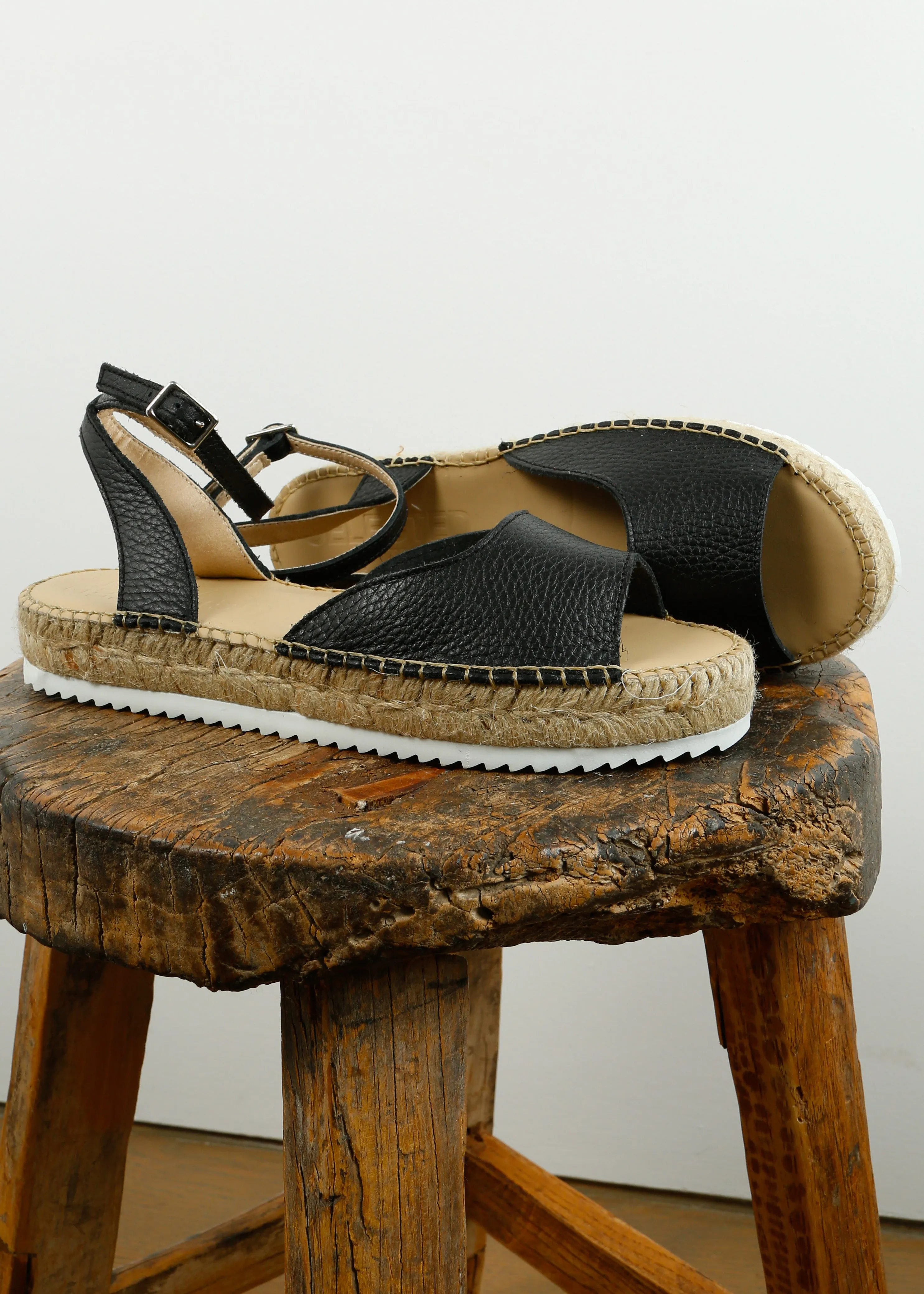 SLF Eldina Espadrilles in Black