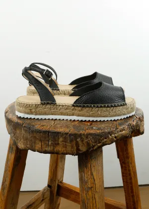 SLF Eldina Espadrilles in Black