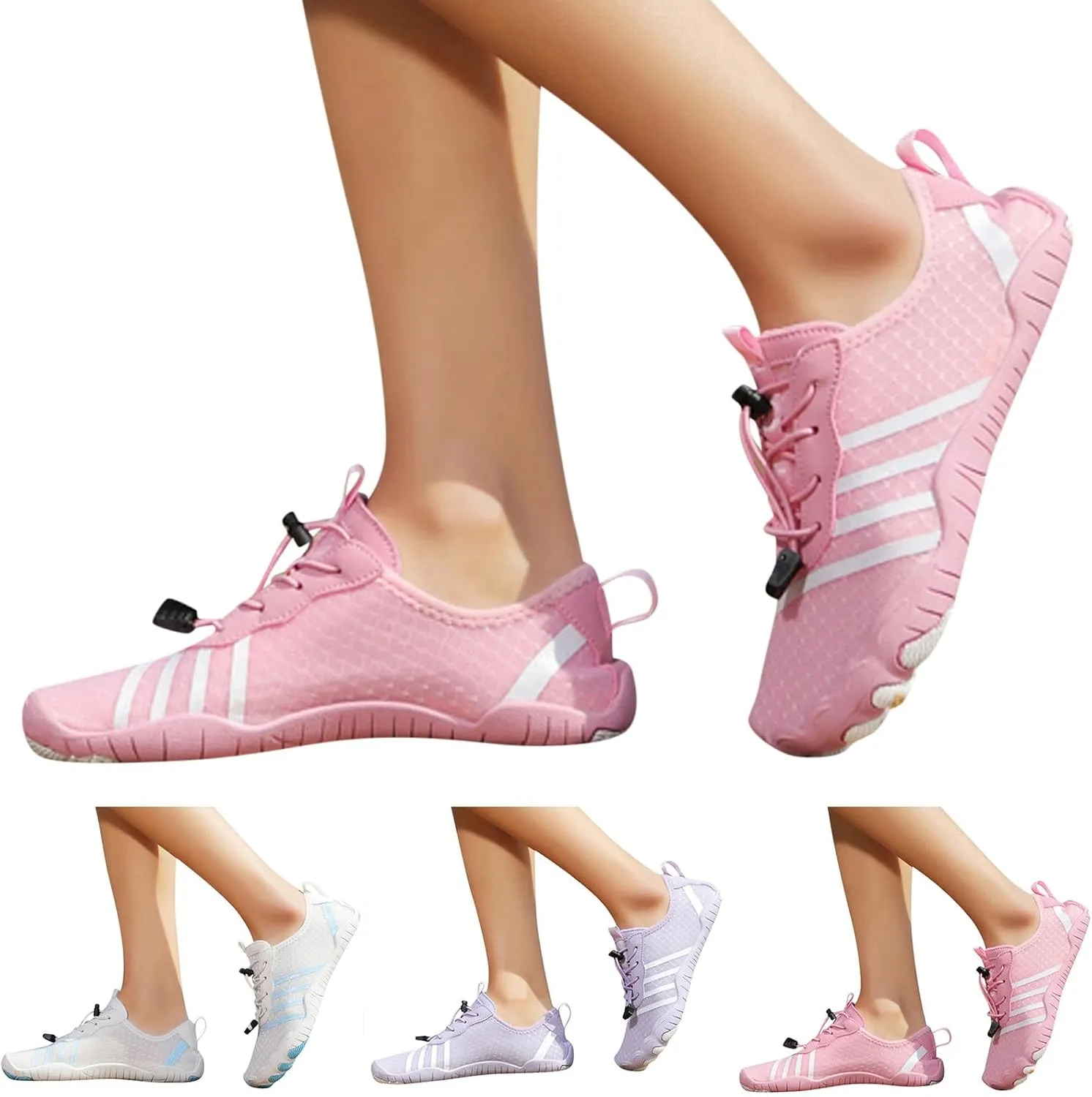 Slip on Walking Shoes for Women Memory Foam Non Slip Running Shoes Wide Width Breathable Gym Workout Shoes Lightweight Fashion Sneakers