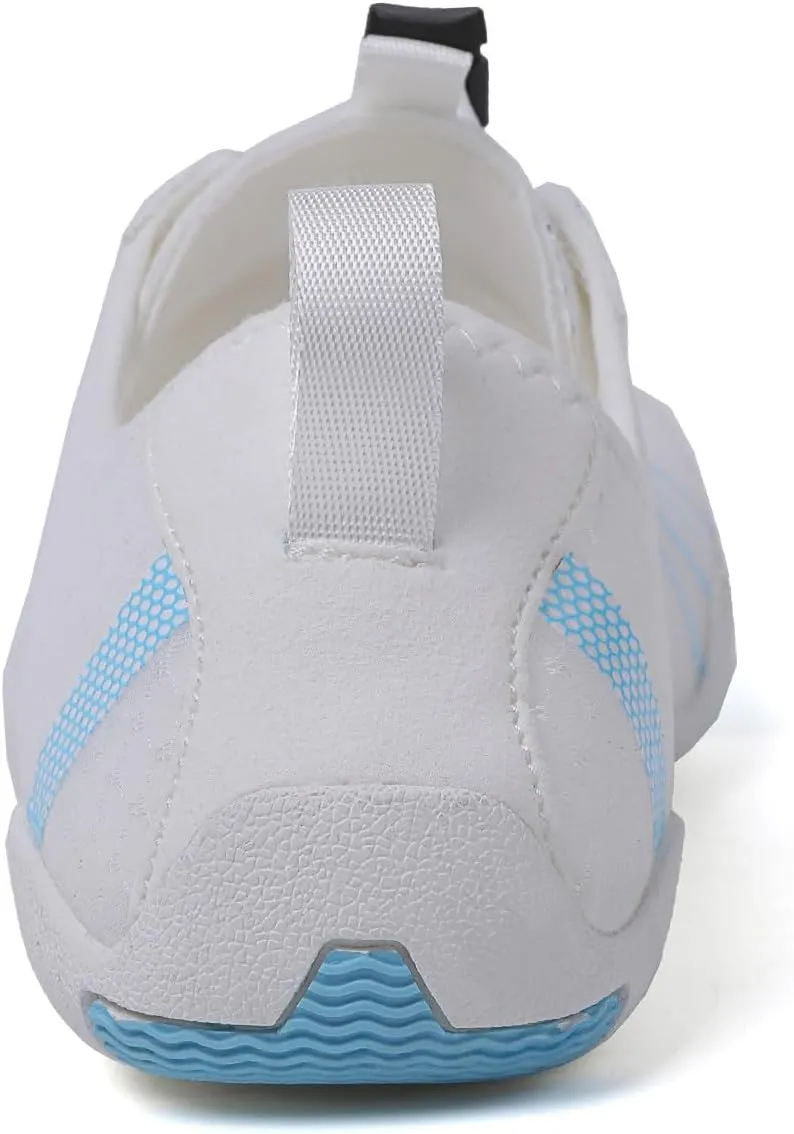 Slip on Walking Shoes for Women Memory Foam Non Slip Running Shoes Wide Width Breathable Gym Workout Shoes Lightweight Fashion Sneakers